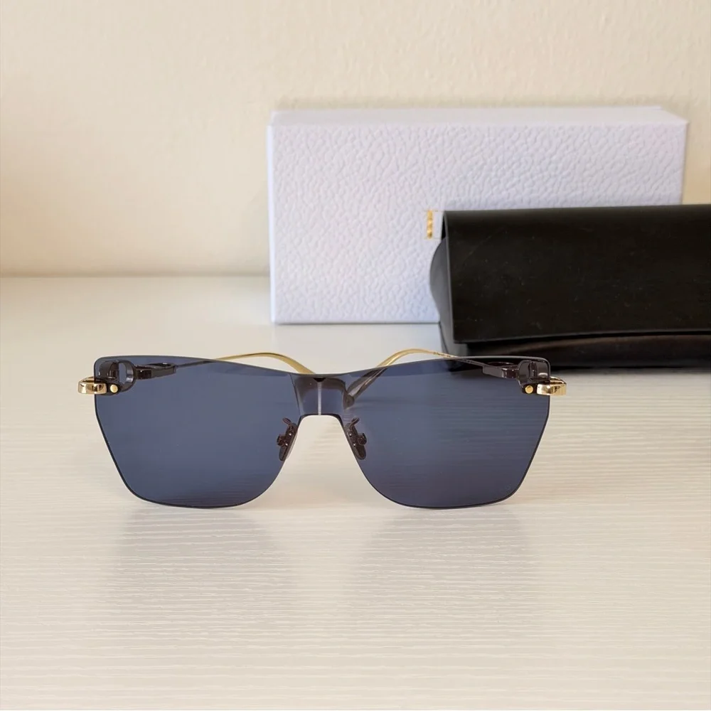 New! Dior CD Chain M3U B0B0 Sunglasses, Authentic - Picture 2 of 9